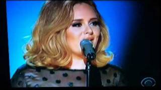 Adele  Rolling in the Deep LIVE  Grammy Awards 2012 HD [upl. by Xanthus]