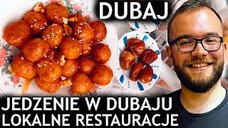 DUBAJ JEDZENIE W DUBAJU  sprawdzamy lokalne restauracje i ceny jedzenia 2021  GASTRO VLOG 410 [upl. by Grider]