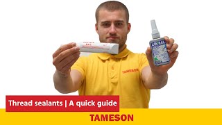 How To Apply Thread Sealant  Tameson [upl. by Ydnahs75]