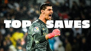 TOP SAVES THIBAUT COURTOIS  REAL MADRID [upl. by Caro]