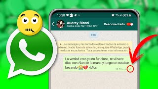 Como Desconectarse de WhatsApp Sin Apagar Internet Sin Apagar el Celular y Sin Desinstalar WhatsApp [upl. by Nanyk]