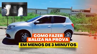 COMO FAZER BALIZA NA PROVA EM MENOS DE 3 MINUTOS [upl. by Magavern]