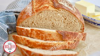 5Ingredient Artisanal Bread Recipe for Beginners [upl. by Anilak471]