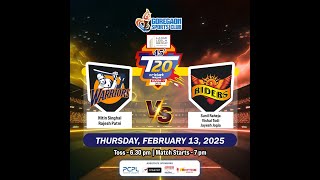 GSC 45 CRICKET LEAGUE SEASON  7 2025 WARRIORS VS RIDERS MATCH  4 [upl. by Ymerej384]