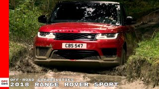 2018 Range Rover Sport OffRoad Capabilities [upl. by Uird]