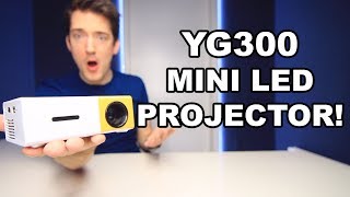 YG300 LED PROJECTOR REVIEW [upl. by Nira]