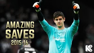 Thibaut Courtois ● Best Saves Skills  20152016 CHELSEA FC [upl. by Alyak479]