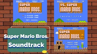 【ゲーム音楽】スーパーマリオブラザーズ BGM集  Super Mario Bros Soundtrack [upl. by Attelra681]