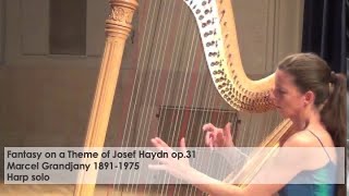 Fantasy on a Theme of Josef Haydn op31 Marcel Grandjany played by Silke Aichhorn [upl. by Ayirp968]