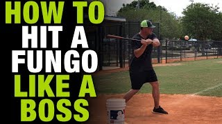 How To Hit A Fungo Like A Boss Baseball Coaching Tips How To Tuesday Ep8 [upl. by Louls]