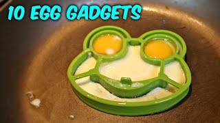 10 Egg Gadgets put to the Test [upl. by Llenahc]