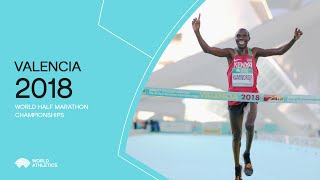 Valencia 2018  World Half Marathon Championships [upl. by Cartwell]