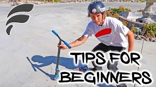 TOP 5 EASIESTBASIC SCOOTER TRICKS HOW TO [upl. by Ennairol]