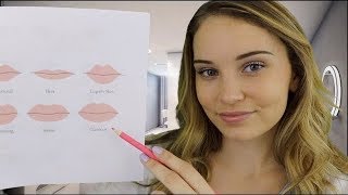 ASMR Drawing Features On Your Face  The Face Clinic Roleplay [upl. by Shafer]