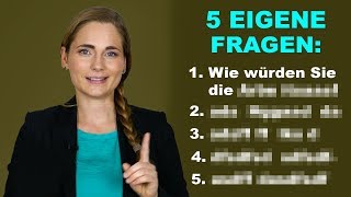 Vorstellungsgespräch  5 eigene Fragen die du am Ende stellen solltest [upl. by Nerrak]