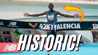 The 2022 Valencia Marathon Was UNBELIEVABLE [upl. by Chally]