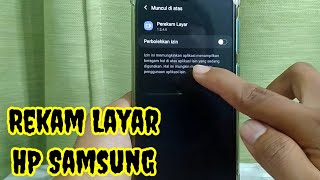 Cara Merekam Layar Di HP Samsung A11 A01 A21S A31 A12 M11 M21 amp Samsung Lainnya [upl. by Yhtorod]