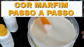 19Como fazer a cor marfimpasso a passo [upl. by Harriott]