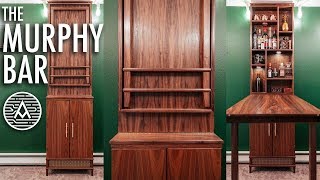 FoldDown Murphy Bar  Woodworking [upl. by Bamberger]