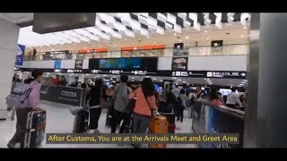 Narita International Airport Tokyo  Japan Arrival Procedures [upl. by Imled689]