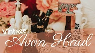 Vintage Avon Perfume Haul [upl. by Goode]