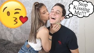 KISSING My Boyfriend EVERY Time He Blinks Prank [upl. by Blaseio]