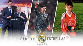 From LEFT BACK to GOALKEEPER  THIBAUT COURTOIS story  REAL MADRID [upl. by Oeak]