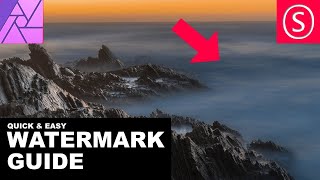 Affinity Photo  Watermark Guide [upl. by Nolur37]