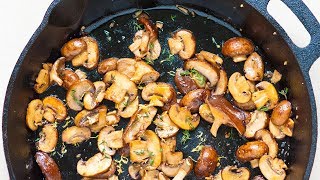 How to Cook Mushrooms Perfectly [upl. by Ynamad]