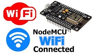 NodeMCU ESP8266 Wifi connect tutorial [upl. by Agosto]