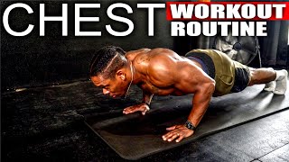 NO EQUIPMENT 10 MINUTE CHEST WORKOUTGROW YOUR CHEST [upl. by Soiritos]