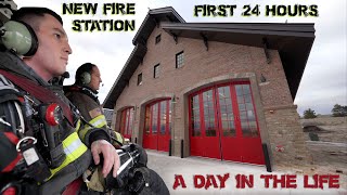 First 24 Hours in a New Fire Station  A Day in the Life [upl. by Gastineau390]