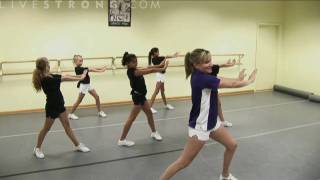 How to Combine Cheerleading Dance Moves [upl. by Selegna]