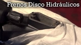 Instalación frenos de disco hidráulicos  BricoBici [upl. by Atiran]