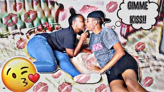 I CANT STOP KISSING YOU PRANK ON BOYFRIEND  BOYFRIEND VS GIRLFRIEND [upl. by Nylahsoj671]