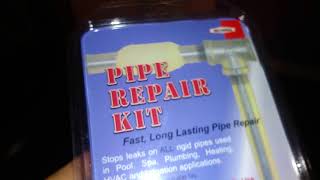 Rectorseal pipe repair kit updated didnt work [upl. by Inig]