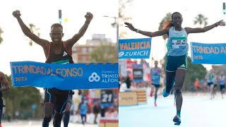 Valencia Half Marathon 2023 [upl. by Yonit]