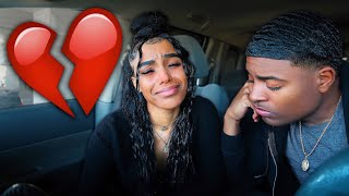 BREAK UP PRANK ON GIRLFRIEND SHE CRIED [upl. by Amir]