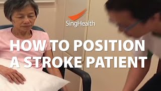 How To Position A Stroke Patient [upl. by Varrian44]