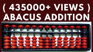 How to add in Abacus  Abacus Addition  Abacus Lesson 2 [upl. by Idissac]