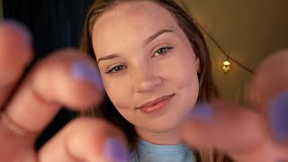 ASMR Face Tapping Scratching and Massage [upl. by Terriss64]