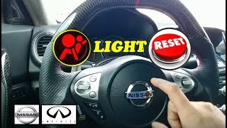 Nissan amp Infiniti Airbag Light Issue and Resolution [upl. by Reichel193]