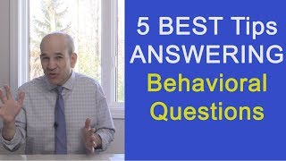 5 Tips to Passing Behavioral Interviews [upl. by Marston]