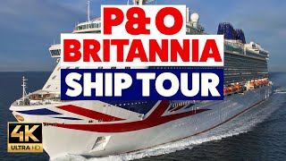 PampO Britannia Cruise Ship Tour [upl. by Direj]