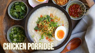 Chicken Porridge dakjuk Recipe How to Make Porridge at Home [upl. by Schlesinger]