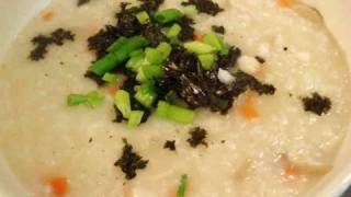 Korean abalone porridge jeonbokjuk [upl. by Shawna]