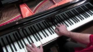 Bach Kempff Siciliano  P Barton FEURICH 218 grand piano [upl. by Akaya502]