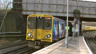 Half an Hour at 216  Birkenhead North Station 1022017  Class 507 508 terminus [upl. by Nomahs275]