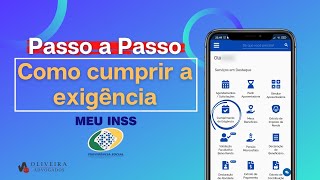 PASSO A PASSO  COMO CUMPRIR EXIGÊNCIA DO INSS [upl. by Haerb]