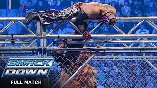 FULL MATCH  Rey Mysterio vs Batista  Steel Cage Match SmackDown Jan 15 2010 [upl. by Ordisi676]